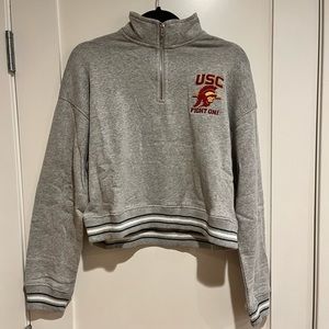 USC Graphic Half-Zip Pullover